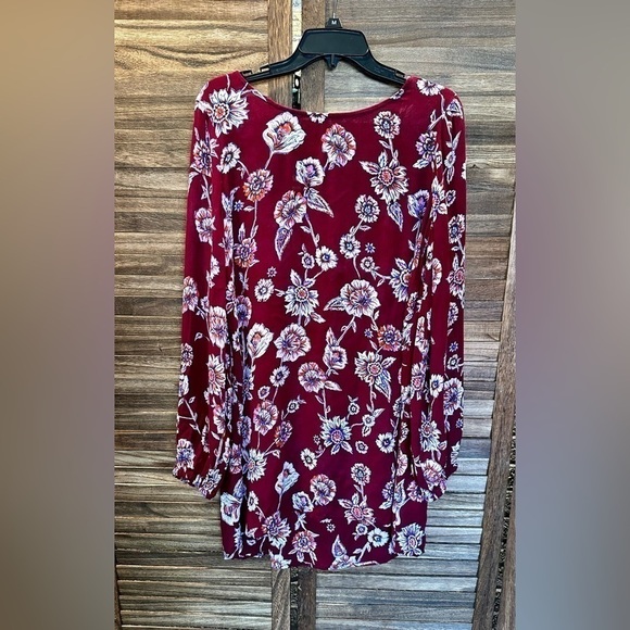 Billabong Floral Boho Mini Dress - Picture 1 of 7